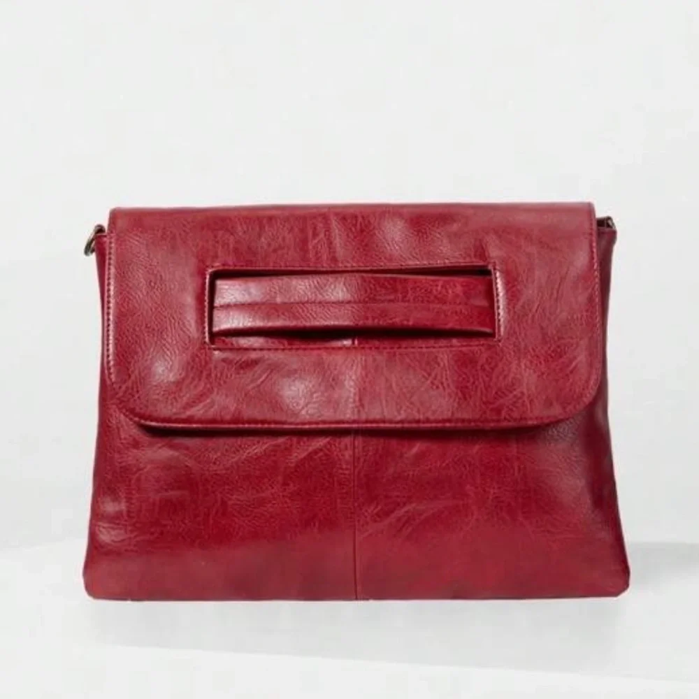 Burgundy Cherry Handbag Women's Bag